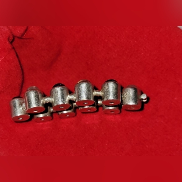 Silver pendant with kyanite gems - Picture 2 of 5